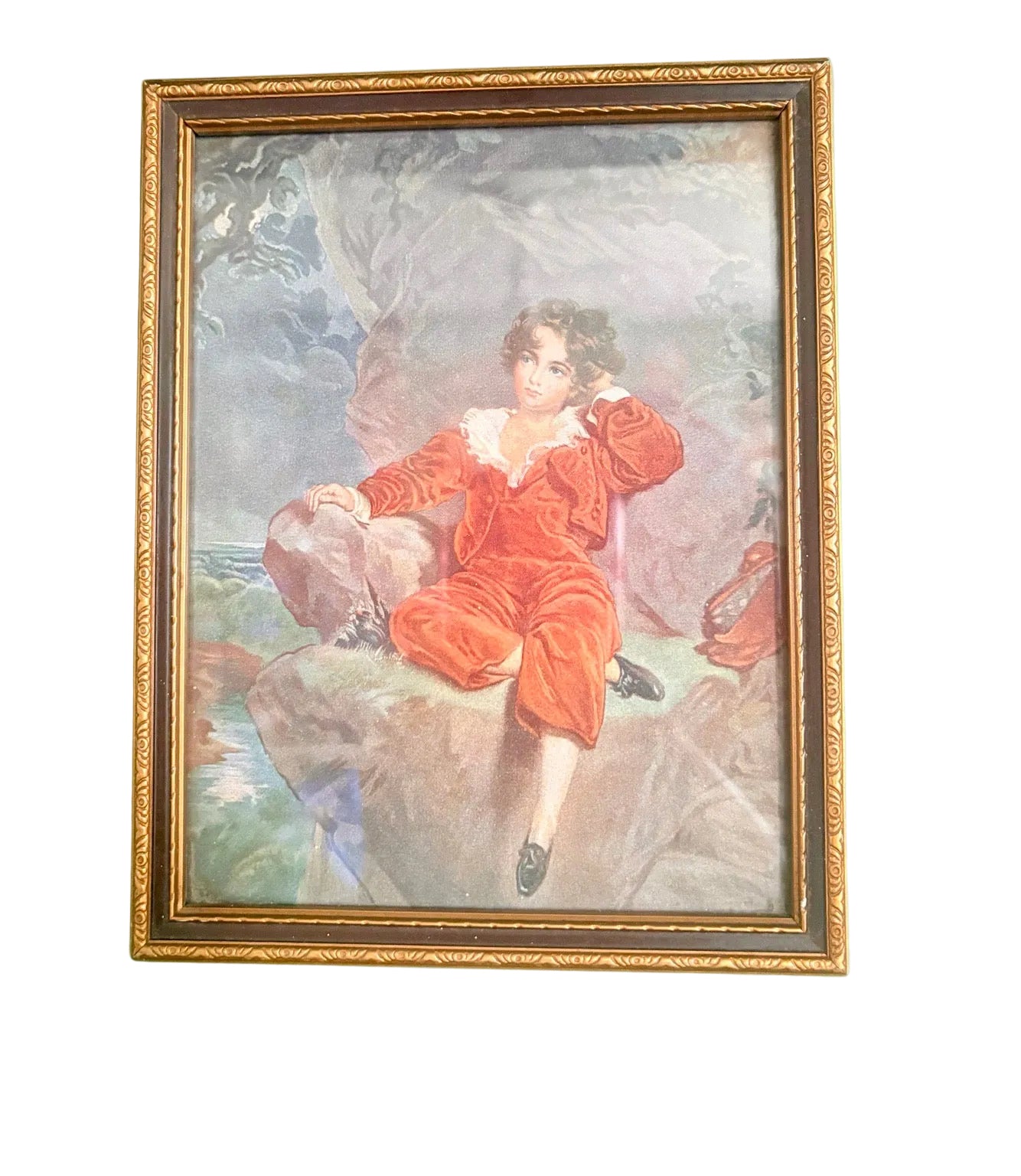 Master Lambton — Sir Thomas Lawrence Portrait Framed Print