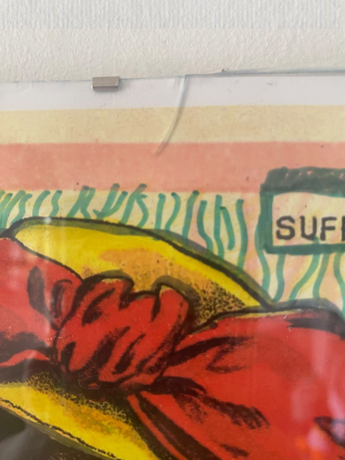 Charming Altered Suffragette Poster – Vintage Reproduction with Doodles